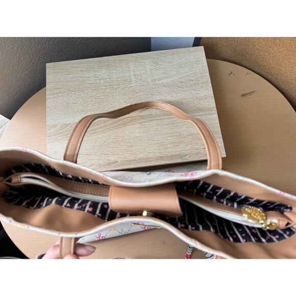 Betsey Johnson Multicolor Logo Tote Bag - Picture 13 of 16